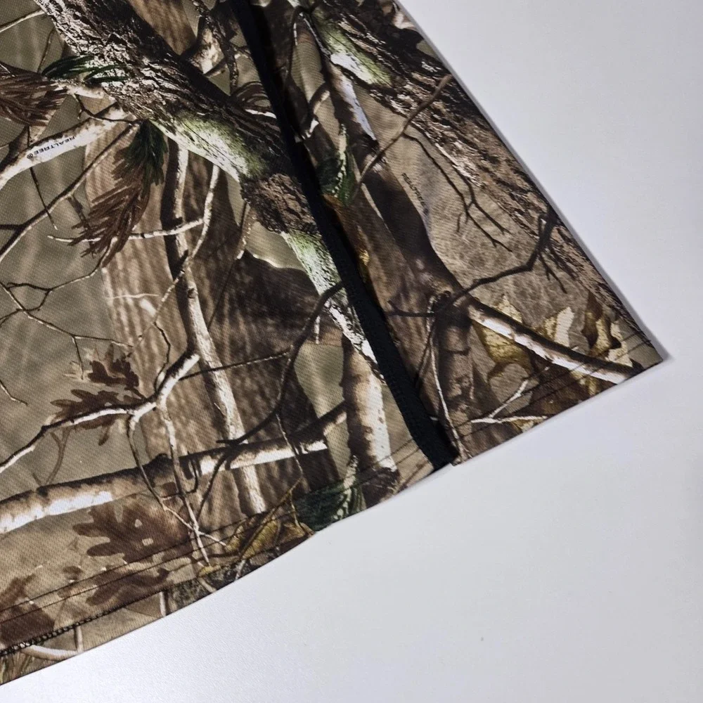Realtree Shirt Mens XL Extra Large Long Sleeve Woodland Camo Active Hunting